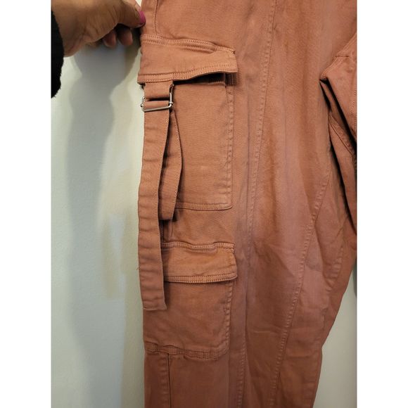 Cato Terracotta Wide Leg Jumpsuit Relaxed Fit - Picture 6 of 9